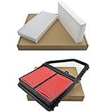 Engine & Cabin Air Filter Combo for Honda Civic 1.7L 20012005,for Acura EL 1.7L 20012005, Replaces