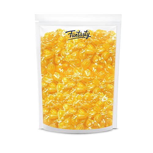 Funtasty Lemon Drops Filled Hard Candy, Individually Wrapped, Bulk Pack 2 Lbs #TOP20