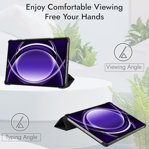 Image of Robustrion Cover for Realme Pad 2 Lite 11 inch Cover Case, Trifold Flip Cover for Realme Pad 2 Lite 11 inch Tablet- Black