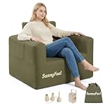 SUNNYFEEL Inflatable Chair for Adults with Built in Pump