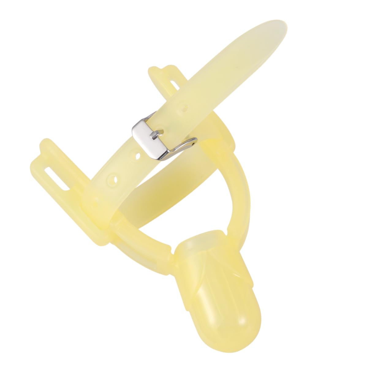 SUPVOX Soft Baby Finger Protector Thumb Forefinger Covers Silicone for Infants Toddlers (light)