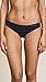 Calvin Klein Women's Invisibles Seamless Thong Panty, Black, X-Large
