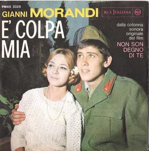  Gianni Morandi - Ãˆ Colpa Mia / Si Fa Sera [Vinile 7 pollici - 45 Giri]