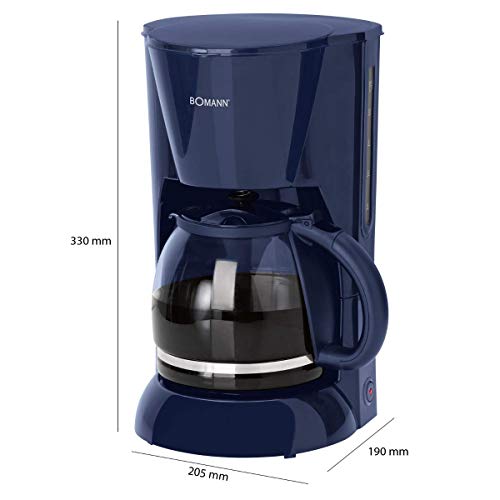Bomann KA 183 CB Filterkaffeemaschine für 12-14 Tassen, Nachtropfsicherung, Warmhalteplatte, Abschaltautomatik… – Bild 5