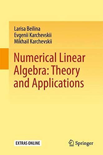 Buy Numerical Linear Algebra: Theory and Applications — BookShops.in