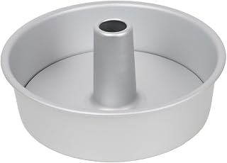 Angel Food Cake Pan With Removable Bottom Nonstick Chiffon Cake Mold Stainless Steel Tube Pan For Baking