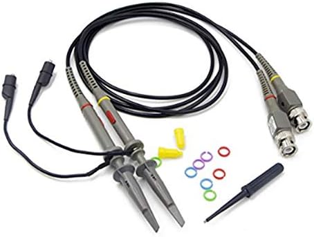 RioRand PP150 100 MHz Oscilloscope Clip Probes with Accessory Kit (Pack of 2)