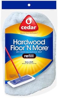 O-Cedar Hardwood Floor 'n More Terry Cloth Refill, 1 CT