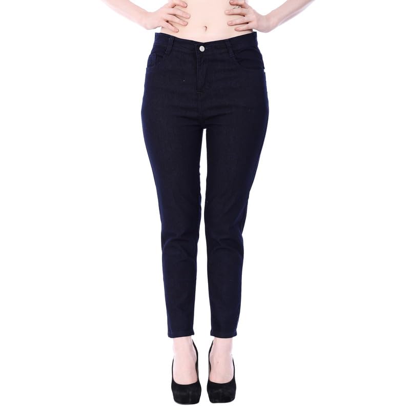 Ac Creation Classic Denim Women's Slim Fit Jeans for Effortless Style