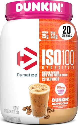 Dymatize ISO100 Protein +Energy, Cappuccino