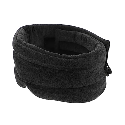 BEBEMOKO 1個 ゴーグル キャンプ用アイカバー スパフェイスマスク スリーピングアイマスク 寝る light フード スリープアイシェード 昼寝目隠し モーダルコットン Dark Grey