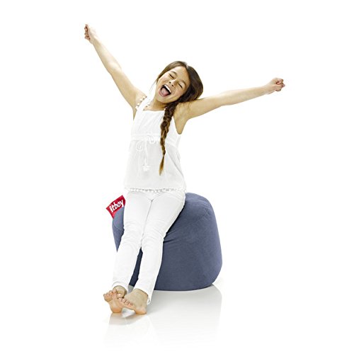 Fatboy Pois Blu Slavato Cubo di Seduta, Cotone, 47...