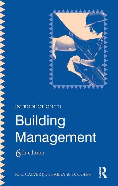 Introduction to Building Management      6th Edition