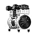 VEVOR Air Compressor Motor, 2HP 5.2CFM @ 90PSI Oil Free Air Compressor Pump & Max. 145PSI Pressure, 78dB Ultra-Quiet Compressor Motor for Auto Repair, Tire Inflation, Spray Painting, Woodwork Nailing