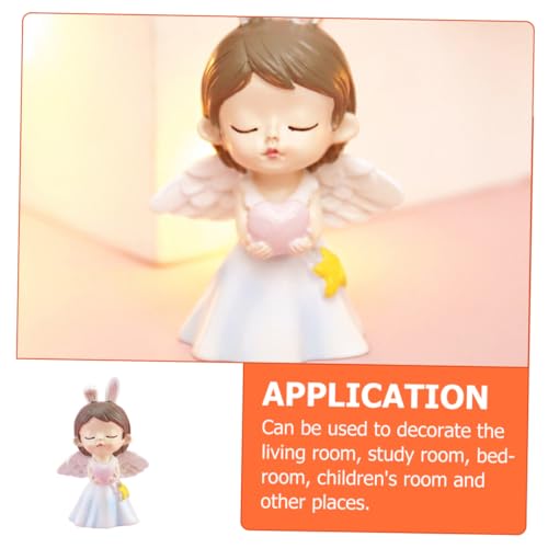 Lámpara de Noche Decorativa Pequeña Figuras Ángel miniatura 4