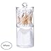Produktbild Acryl Make-up Aufbewahrung,Zweischichtige Wattestäbchen Pad Klar Container Aufbewahrungsbox Fall Halter Spender für Wattepads und Wattestäbchen