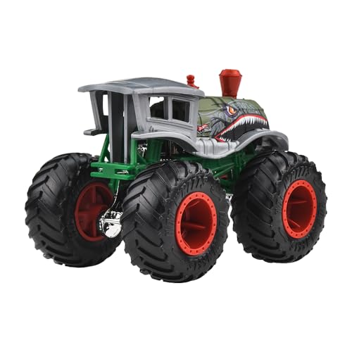 Image of Hot Wheels Loco Punk Vs Airplane Mode Demolition Doubles Monster Trucks 2025 1:64 Scale 3+ Ages - Multicolor