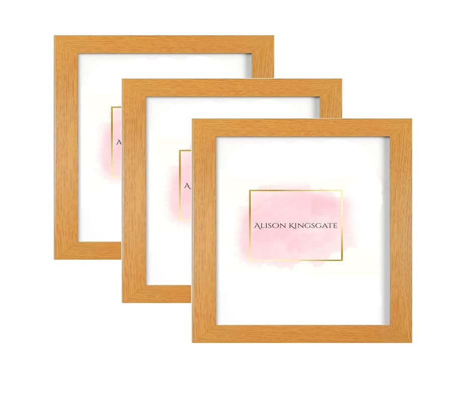 Alison Kingsgate Oak Picture Frame for Photo & Poster 14X14 - Pack of 3 — image 1