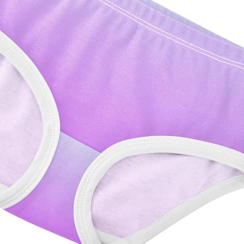 Joisal Girls Underwear Toddlers 2t Cotton Little Girl Panties Durable Underpants Briefs Elegant Blue Mallow Gradient4