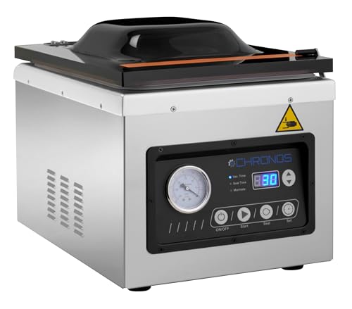 Chronos Chamber Vacum Sealer Machine, Maintenance Free Dry Pump, 10.25"