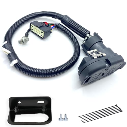 9L3Z-15A416-A Trailer Tow Wiring Harness Kit with Connector for Ford F-150 2009-2014, Replace 9L3Z15A416A