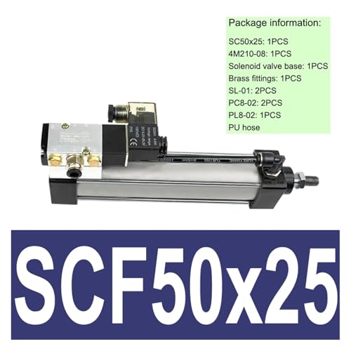 Électrovanne pneumatique SCF50x25 anti interférence