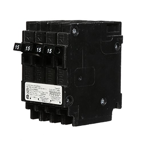 Siemens Q21515Ct Double Two 15-Amp Single Pole Circuit Breaker, Color #TOP15