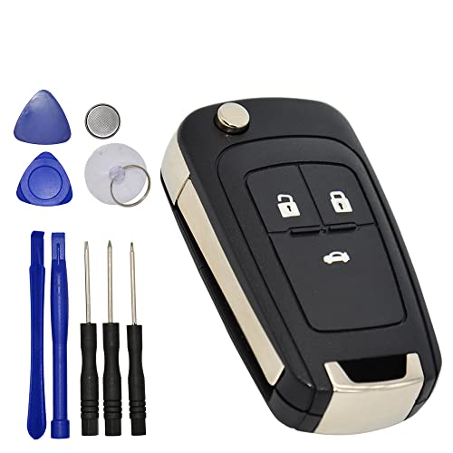 Herramientas Automotrices, Wireless YL TRD 3 Botones Carcasa Control Clave Autos para Chevrolet Cruze Sonic