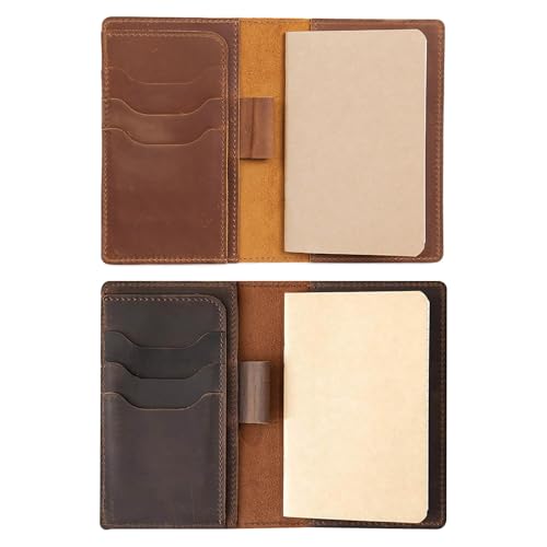 Carnet de notes en cuir authentique, le compagnon de vos pensées et réunions