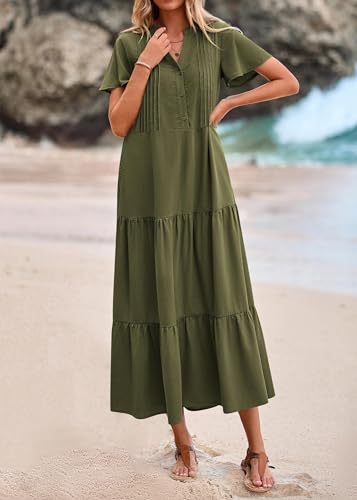 Image of KIRUNDO Summer Maxi Dresses for Women 2026