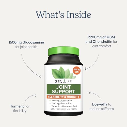 image for Zenwise Health Joint Support Supplement with Glucosamine Chondroitin M