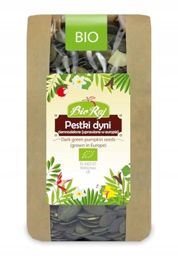 Semi di zucca verde scuro coltivati in Europa BIO 300 g - BIO RAJ