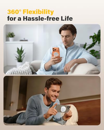 6FT Magnetic Wireless Charger Charging Pad - image 3