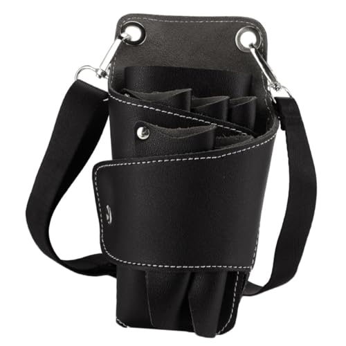Gogogmee Hair Stylist Scissor Pouch Hairdresser Tool Bag Scissor Holder Case Salon Bag Barbershop Case Lightweight Space Saving