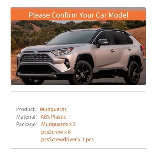 Garde-boue arrière Suzuki Across 2019-2025 : bavettes de protection 2 pièces