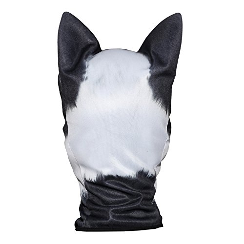 Image of WTACTFUL 3D Animal Ears Balaclava, Breathable Face Mask for Halloween