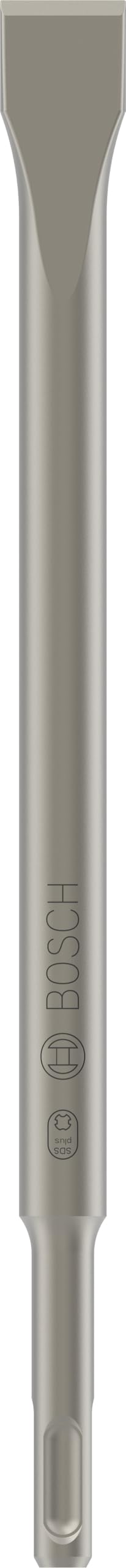 Bosch Bosch 1x PRO SDS plus-4C Flat Chisel (for Concrete, Brick, Ø mm, Professional Accessory Rotary Hammer Drill)