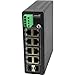 Transition Networks - SISTP1040-382B-LRT Unmanaged Hardened Gigabit Ethernet PoE+ Switch with Low Voltage Input - 8 Ports - Gigabit Ethernet - 2 Layer Supported - Modular - 2 SFP