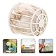 WOONEKY Vogelnestmaterial Aus Baumwolle Und Jute Atmungsaktives Und Bequemes Nistmaterial Für Kanarienvögel Wellensittiche Und Andere Kleine Vögel Wiederverwendbar Und Dekorativ Für Garten Und Balkon