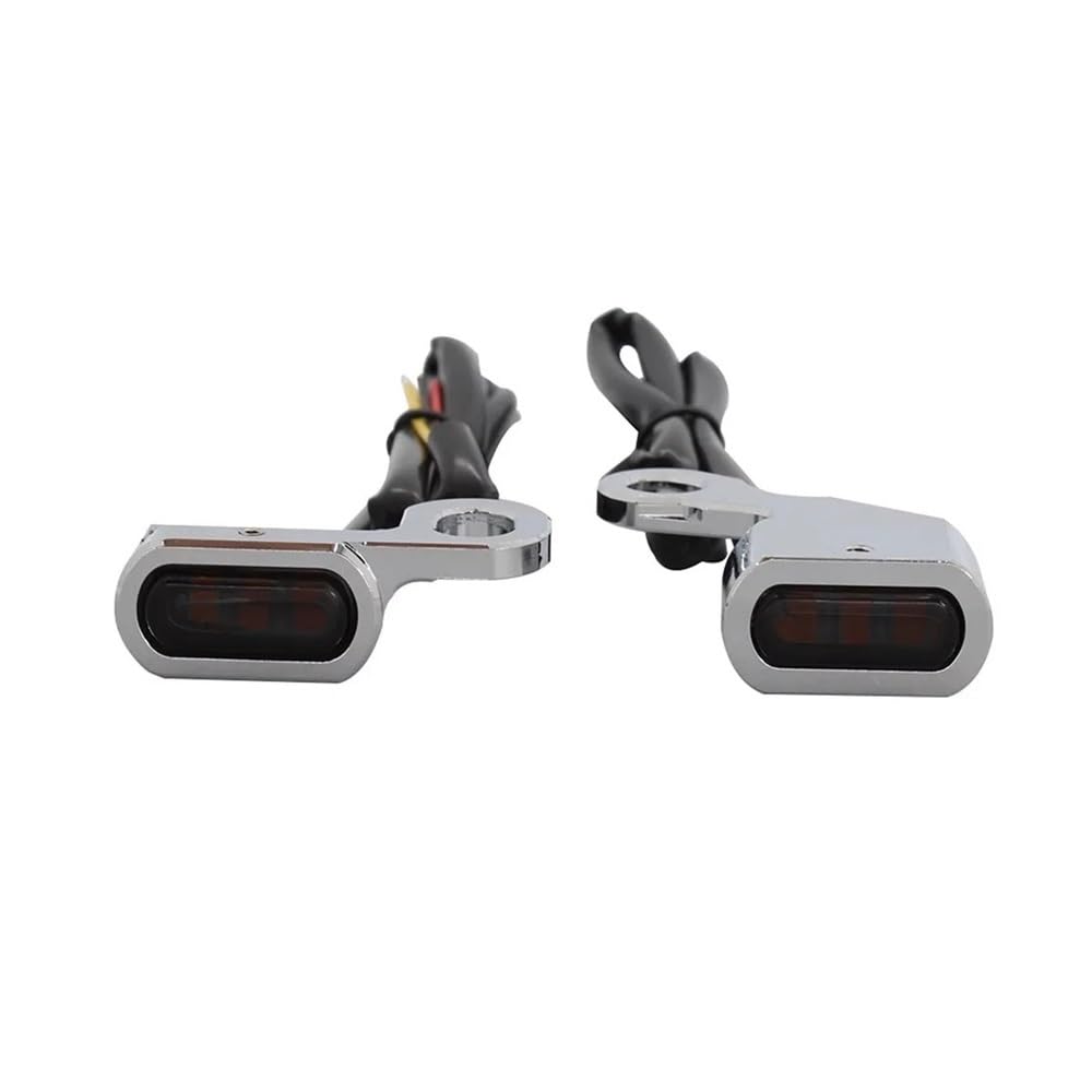 Lampe indicateur moto LED avant anti vibration pour Softail 2000 - 8