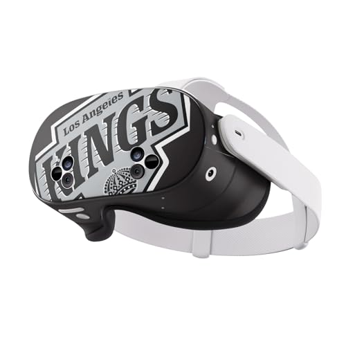Head Case Designs Officially Licensed NHL Oversized Los Angeles Kings Vinyl Sticker Skin Decal Cover Compatible with Meta Quest 3S