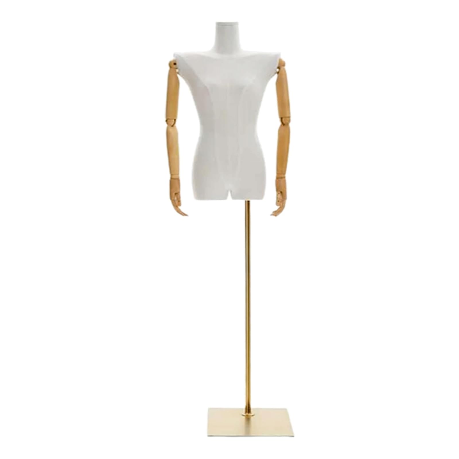 Halbkörperpuppe, minimalistische Schaufensterpuppe, abnehmbare weibliche Schaufensterpuppe, Torso, Kleidungsmodelle, stabiler Ständer, weibliche Schaufensterpuppe