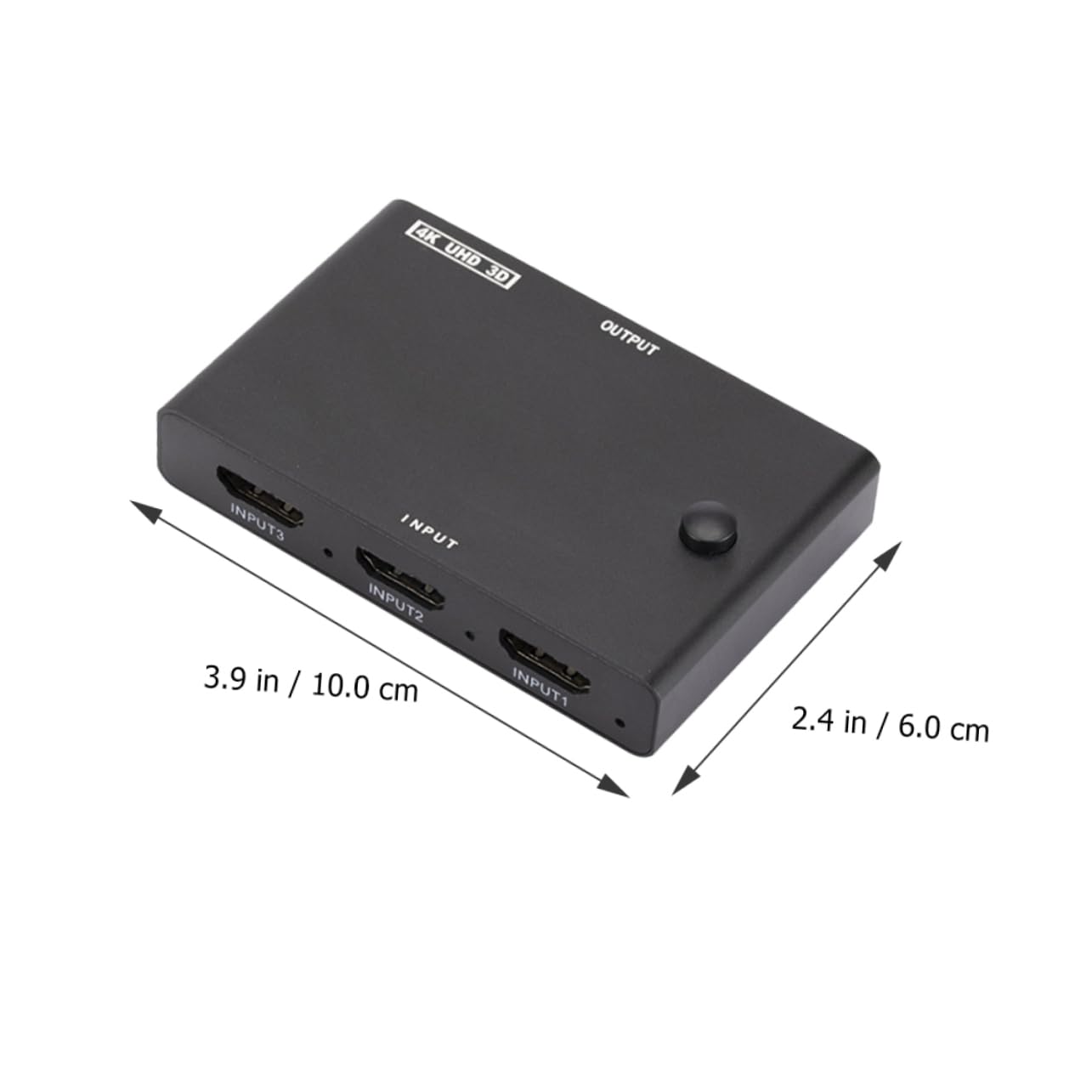 SEWACC Video Splitter Output Converter for Streaming Supports Resolution Easy Signal Switching Button Compatible Video Devices