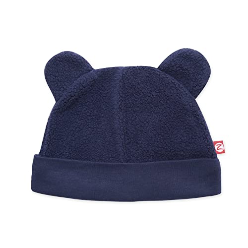 Image of Zutano Unisex Baby Fleece Hat, Winter Baby Hat for Boys and Girls, Cold-Weather Baby Gear, Infant Cap