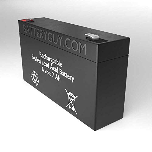 BatteryGuy SLA0925 replacement 6V 7Ah SLA battery - BatteryGuy brand equivalent (Rechargeable) - Qty of 1