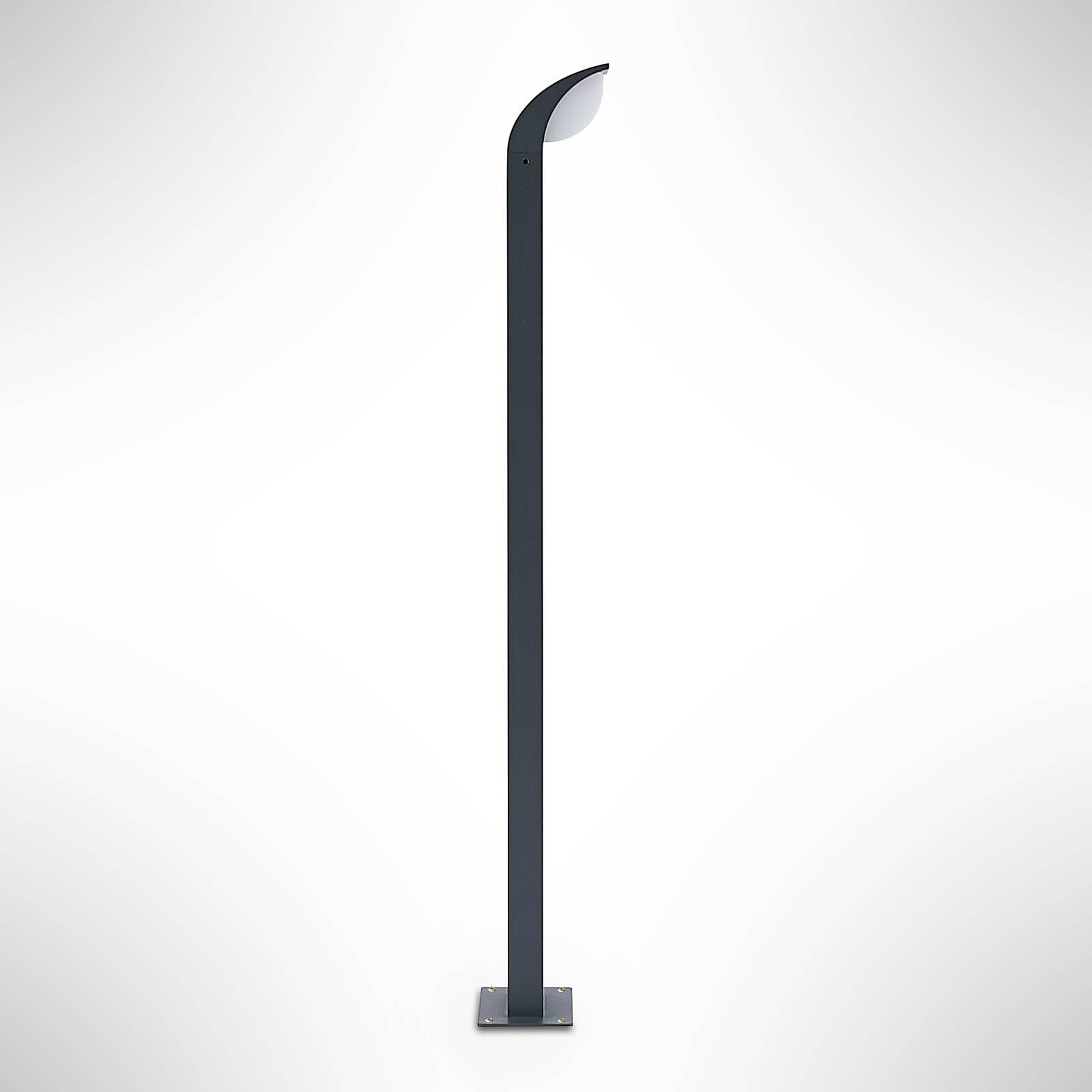 Lucande LED Wegeleuchte Pollerleuchte anthrazit 80 cm IP65 Außenleuchte