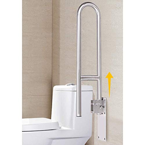 Maniglioni, Barra di Sostegno per disabili per la Sicurezza del Bagno di casa, Barre di Sostegno per Il Bagno Bianche, Maniglia Pieghevole per disabili per vasche da bagn