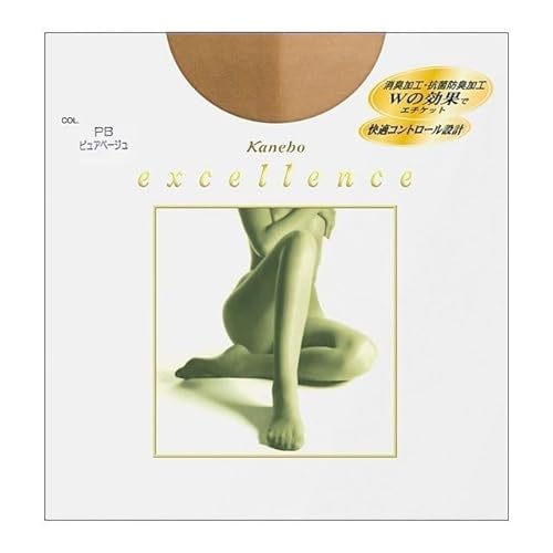 5点セット まとめ買い エクセレンスDCY (Mサイズ ピュアベージュ) ストッキング 圧着タイプ カネボウ化粧品 PB