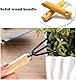 Gartenwerkzeug-Set-Gartenkelle,Gardening Tools Set-Garden Trowel,3 Pcs Gartengeräte-Set Werkzeuge Geschenk für Männer und Frauen, 1 schmale Schaufel, 1 breite Schaufel und 1 Garten Harke Tools Set