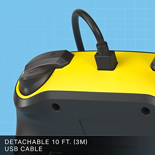 PowerA Enhanced Wired Controller for Nintendo Switch - Pikachu Arcade, Nintendo Switch Lite, Gamepad